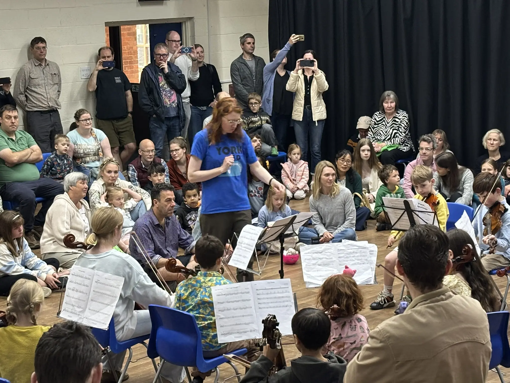 A lively group music workshop for children and young people